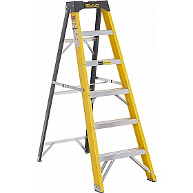 Climb-It Fibreglass Swingback Step Ladders - Access Equipment