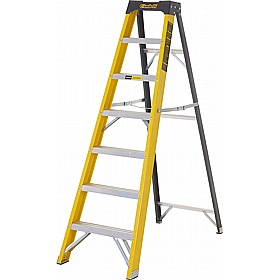 Climb-It Fibreglass Swingback Step Ladders - Access Equipment