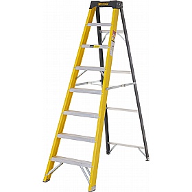 Climb-It Fibreglass Swingback Step Ladders - Access Equipment