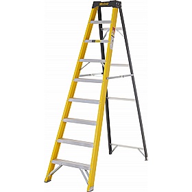 Climb-It Fibreglass Swingback Step Ladders - Access Equipment
