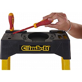 Climb-It Fibreglass Swingback Step Ladders - Access Equipment