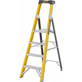Climb-It Fibreglass Platform Step Ladders - Access Equipment