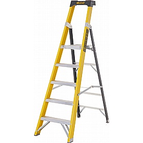 Climb-It Fibreglass Platform Step Ladders - Access Equipment