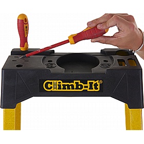 Climb-It Fibreglass Platform Step Ladders - Access Equipment