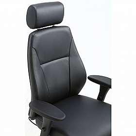 Posture-Task 24-7 Heavy Duty Top Leather Ergonomic Office Chair - Office Furniture