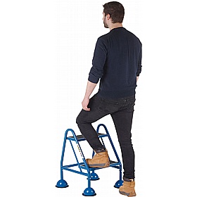 Climb-It Steel Domed Feet Handy Steps - Access Equipment