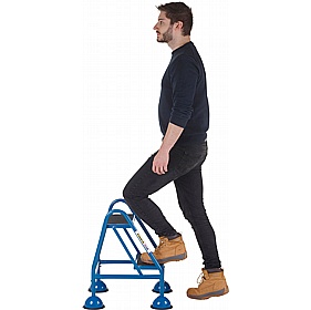 Climb-It Steel Domed Feet Handy Steps - Access Equipment