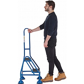 Climb-It Steel Domed Feet Handy Steps - Access Equipment