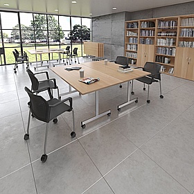 Upsilon Modular Tilting Rectangular Conference and Boardroom Tables