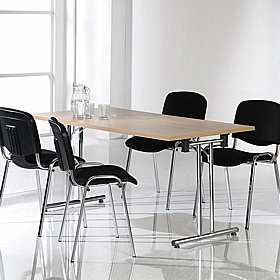 Upsilon Folding Rectangular Conference and Boardroom Tables - Office Furniture