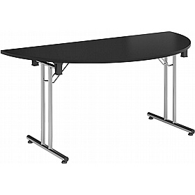 Upsilon Folding Semi-Circular Conference and Boardroom Tables - Office Furniture