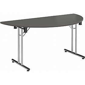 Upsilon Folding Semi-Circular Conference and Boardroom Tables - Office Furniture