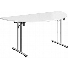 Upsilon Folding Semi-Circular Conference and Boardroom Tables - Office Furniture