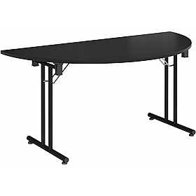 Upsilon Folding Semi-Circular Conference and Boardroom Tables - Office Furniture