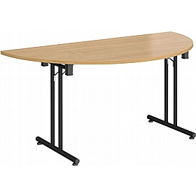 Upsilon Folding Semi-Circular Conference and Boardroom Tables - Office Furniture