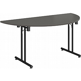 Upsilon Folding Semi-Circular Conference and Boardroom Tables - Office Furniture