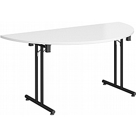 Upsilon Folding Semi-Circular Conference and Boardroom Tables - Office Furniture