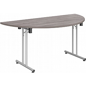 Upsilon Folding Semi-Circular Conference and Boardroom Tables - Office Furniture