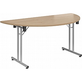 Upsilon Folding Semi-Circular Conference and Boardroom Tables - Office Furniture