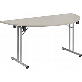 Upsilon Folding Semi-Circular Conference and Boardroom Tables - Office Furniture