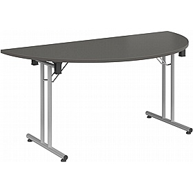 Upsilon Folding Semi-Circular Conference and Boardroom Tables - Office Furniture