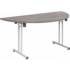 Upsilon Folding Semi-Circular Conference and Boardroom Tables - Office Furniture