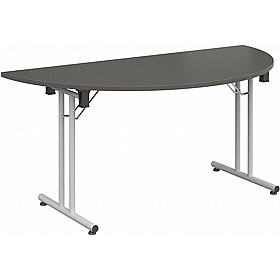 Upsilon Folding Semi-Circular Conference and Boardroom Tables - Office Furniture