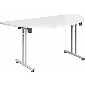 Upsilon Folding Semi-Circular Conference and Boardroom Tables - Office Furniture
