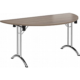 Upsilon Deluxe Folding Semi-Circular Conference and Boardroom Tables - Office Furniture