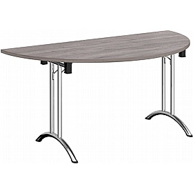 Upsilon Deluxe Folding Semi-Circular Conference and Boardroom Tables - Office Furniture