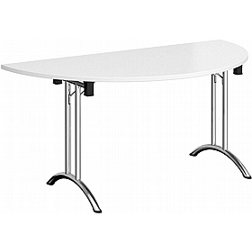 Upsilon Deluxe Folding Semi-Circular Conference and Boardroom Tables - Office Furniture