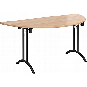 Upsilon Deluxe Folding Semi-Circular Conference and Boardroom Tables - Office Furniture