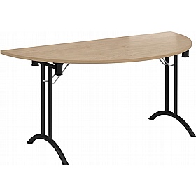 Upsilon Deluxe Folding Semi-Circular Conference and Boardroom Tables - Office Furniture