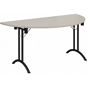 Upsilon Deluxe Folding Semi-Circular Conference and Boardroom Tables - Office Furniture