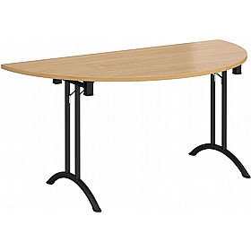 Upsilon Deluxe Folding Semi-Circular Conference and Boardroom Tables - Office Furniture