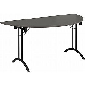 Upsilon Deluxe Folding Semi-Circular Conference and Boardroom Tables - Office Furniture