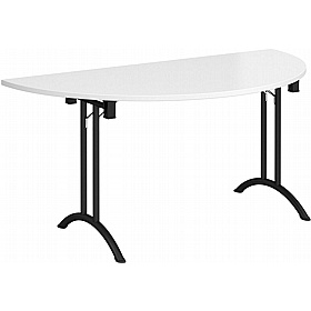 Upsilon Deluxe Folding Semi-Circular Conference and Boardroom Tables - Office Furniture