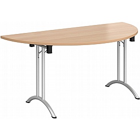 Upsilon Deluxe Folding Semi-Circular Conference and Boardroom Tables - Office Furniture
