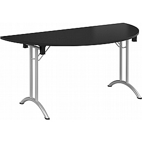 Upsilon Deluxe Folding Semi-Circular Conference and Boardroom Tables - Office Furniture