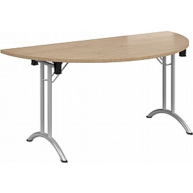 Upsilon Deluxe Folding Semi-Circular Conference and Boardroom Tables - Office Furniture