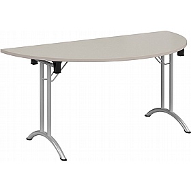 Upsilon Deluxe Folding Semi-Circular Conference and Boardroom Tables - Office Furniture