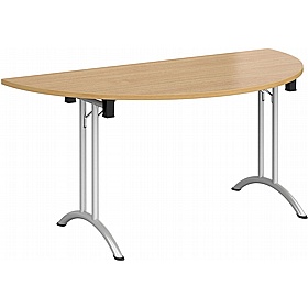 Upsilon Deluxe Folding Semi-Circular Conference and Boardroom Tables - Office Furniture