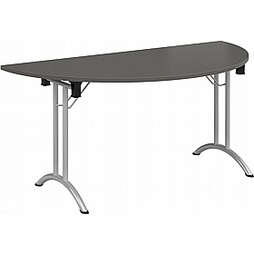 Upsilon Deluxe Folding Semi-Circular Conference and Boardroom Tables - Office Furniture