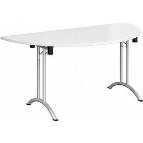 Upsilon Deluxe Folding Semi-Circular Conference and Boardroom Tables - Office Furniture
