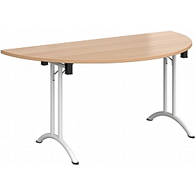 Upsilon Deluxe Folding Semi-Circular Conference and Boardroom Tables - Office Furniture