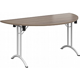 Upsilon Deluxe Folding Semi-Circular Conference and Boardroom Tables - Office Furniture