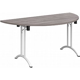 Upsilon Deluxe Folding Semi-Circular Conference and Boardroom Tables - Office Furniture