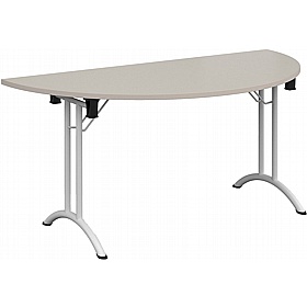 Upsilon Deluxe Folding Semi-Circular Conference and Boardroom Tables - Office Furniture