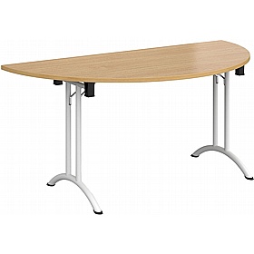 Upsilon Deluxe Folding Semi-Circular Conference and Boardroom Tables - Office Furniture