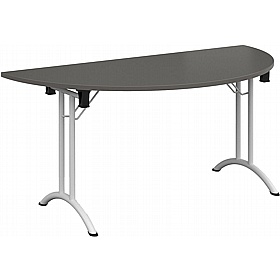 Upsilon Deluxe Folding Semi-Circular Conference and Boardroom Tables - Office Furniture